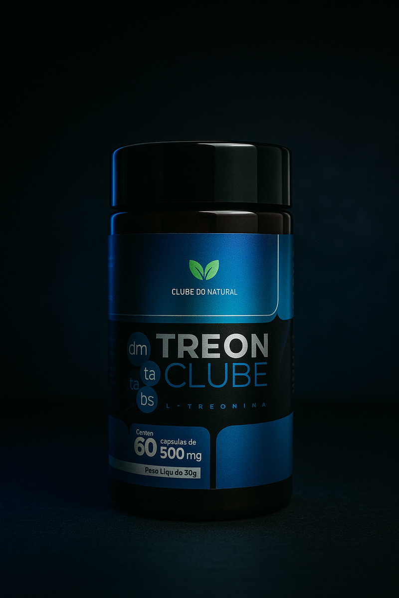 TREONCLUBE MAGNÉSIO TREONATO CLUBE DO NATURAL 60 CAPS 500MG