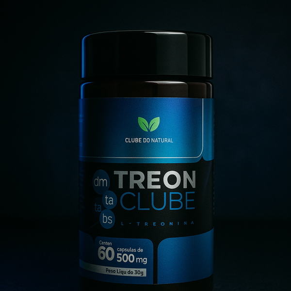 TREONCLUBE MAGNÉSIO TREONATO CLUBE DO NATURAL 60 CAPS 500MG