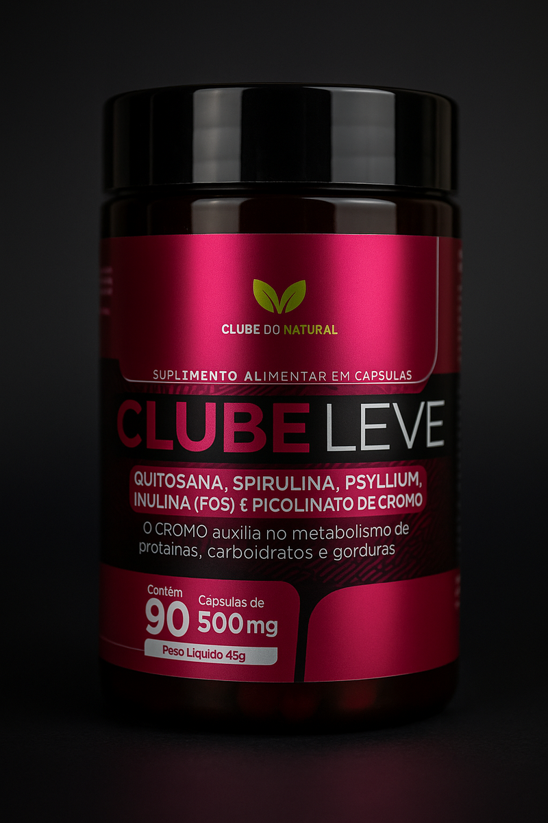 CLUBELEVE - CLUBE DO NATURAL 90 CAPS 500MG